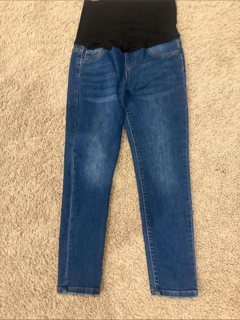 Classic Dark Blue Skinny Jeans for Women - Stretch Fit